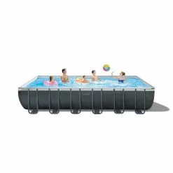 Intex 26363EH 24 Foot X 12 Foot X 52 Inch Ultra XTR Metal Frame Pool W/ Pump