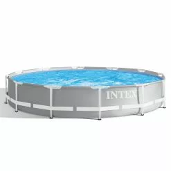 Intex 26711EH 12 Feet X 30 Inch Prism Metal Frame Pool Pools