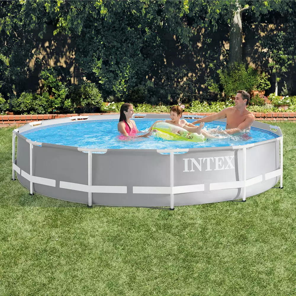 Intex 26711EH 12 Feet X 30 Inch Prism Metal Frame Pool Pools 4 Intex 26711EH 12 Feet X 30 Inch Prism Metal Frame Pool Pools