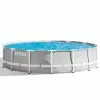 Intex 26719EH 14 Foot X 42 Inch Prism Metal Frame Pool Set W/ Pump Pools