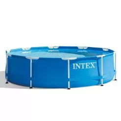Pools Intex 28200EH 10 Feet X 30 Inch Vertical Leg 12 Feet X 30 Inch Metal Frame Pool
