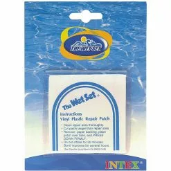 Hand Tools Intex 59631EP The Wet Set Vinyl Plastic Swimming Pool Tube Repair Patch - 6 Pk