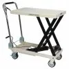 Tools & Equipment JET SLT-660F Scissor Lift Table Folding Handle 660-lb. Capacity