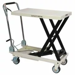 Tools & Equipment JET SLT-660F Scissor Lift Table Folding Handle 660-lb. Capacity