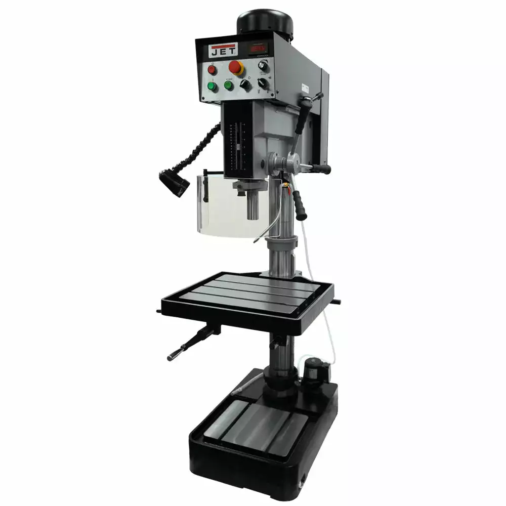 Tools & Equipment JET JDP-20EVST-230 230V 2 HP 1-1/2" Variable Metalworking Tapping Drill Press 3 Tools & Equipment JET JDP-20EVST-230 230V 2 HP 1-1/2" Variable Metalworking Tapping Drill Press