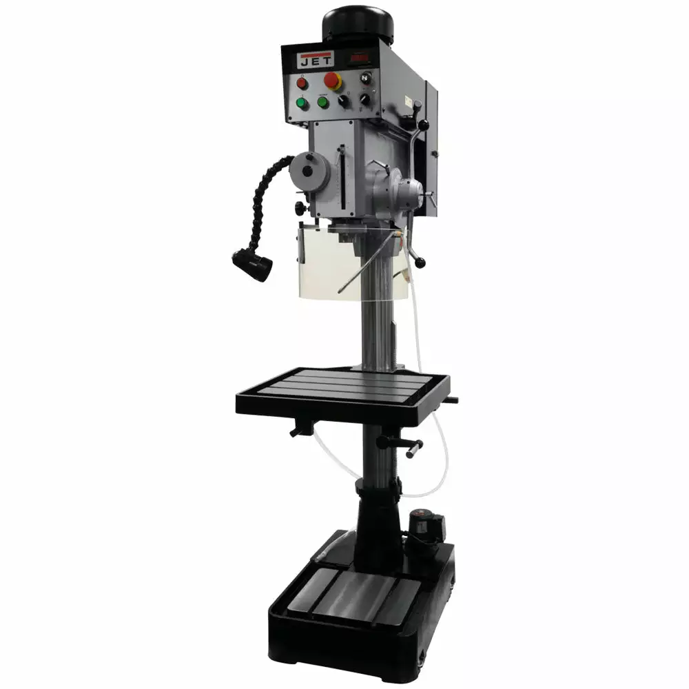 JET JDP20EVST-230-PDF 230V 2 HP 3 Phase Variable Drill Press W/ Powerfeed 3 JET JDP20EVST-230-PDF 230V 2 HP 3 Phase Variable Drill Press W/ Powerfeed