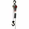 Tools & Equipment JET 376101 JLH-75WO-10 3/4 Ton Lever Hoist W/ 10' Lift Overload Protection