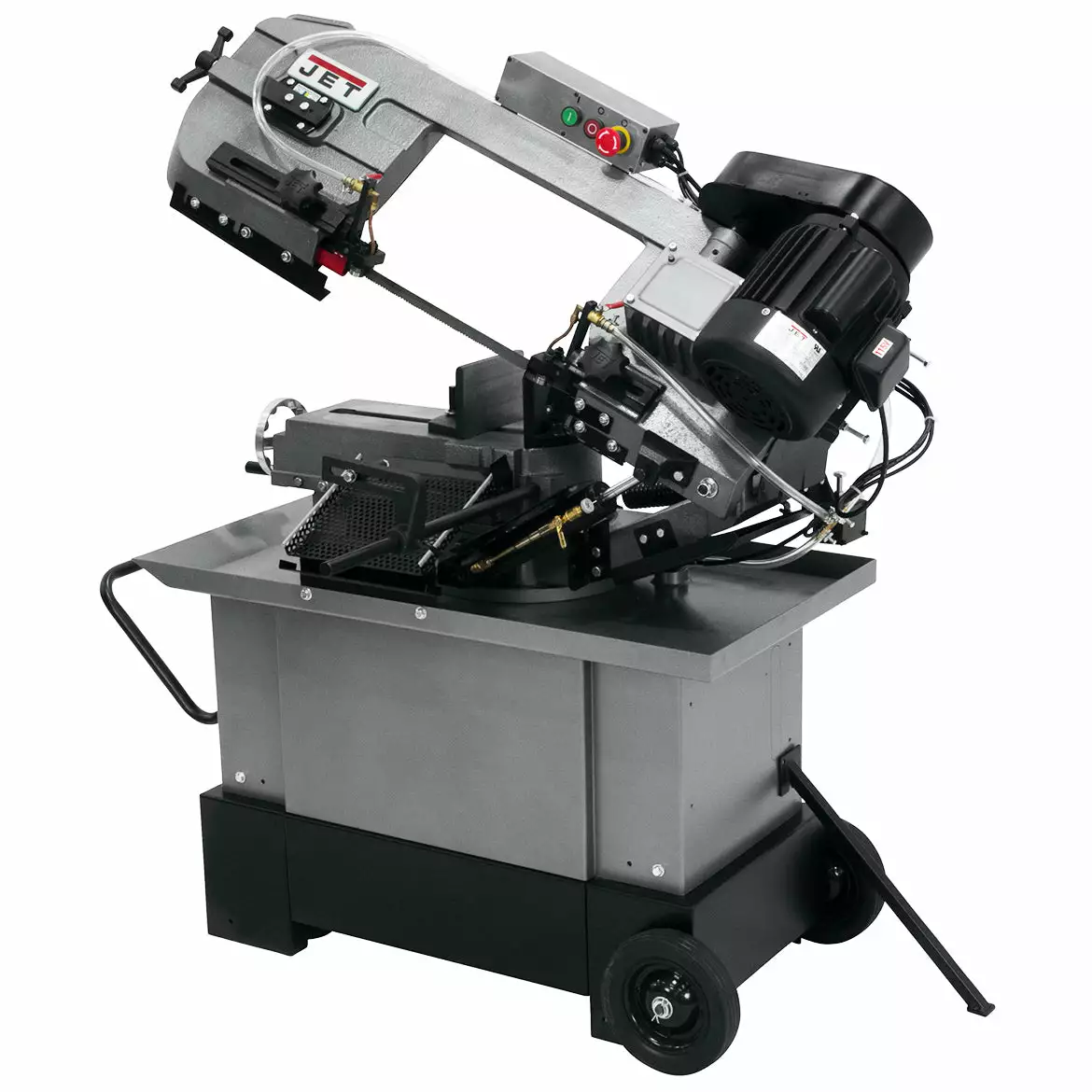 JET HVBS-710S 115/230V 7" X 10.5" Mitering Horizontal/Vertical Bandsaw Tools & Equipment 3 JET HVBS-710S 115/230V 7" X 10.5" Mitering Horizontal/Vertical Bandsaw Tools & Equipment