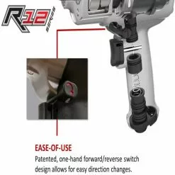 Tools & Equipment JET 505121K R12 JAT-121K Kit-1/2" 750 Ft-Lbs Impact Wrench Kit W/ Sockets