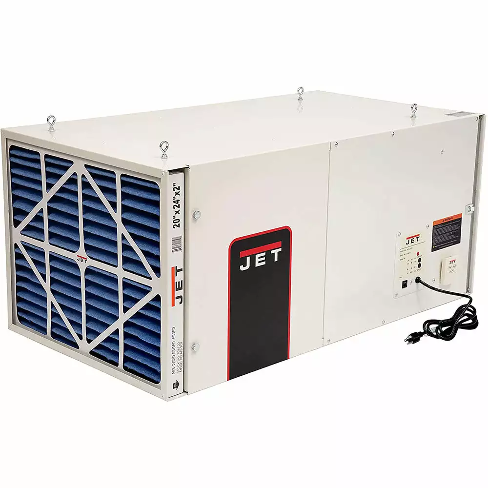 JET 708615 AFS-2000 1700 CFM Air Filtration System 3-Speed W/ Remote Control Tools & Equipment 3 JET 708615 AFS-2000 1700 CFM Air Filtration System 3-Speed W/ Remote Control Tools & Equipment