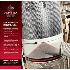 Jet DC-1200VX-BK3 2HP 3PH 230/460V Dust Collector Filter Kit 710703K