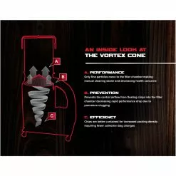 Jet DC-1200VX-BK3 2HP 3PH 230/460V Dust Collector Filter Kit 710703K