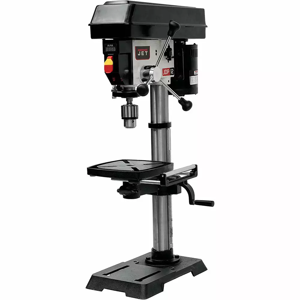 JET 716000 JWDP-12 12-Inch 1/2-Hp Variable Speed Stable Base Drill Press 3 JET 716000 JWDP-12 12-Inch 1/2-Hp Variable Speed Stable Base Drill Press