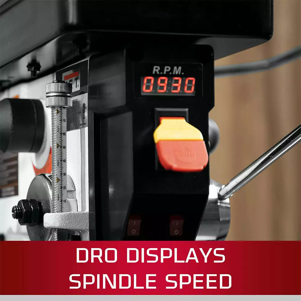 JET 716000 JWDP-12 12-Inch 1/2-Hp Variable Speed Stable Base Drill Press 10 JET 716000 JWDP-12 12-Inch 1/2-Hp Variable Speed Stable Base Drill Press