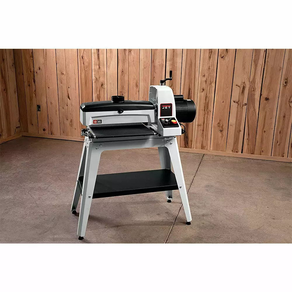 Tools & Equipment JET 723530K JWDS-1836 Smart Control Drum Sander W/ Stand 9 Tools & Equipment JET 723530K JWDS-1836 Smart Control Drum Sander W/ Stand