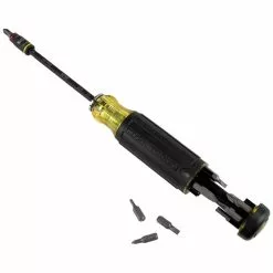 Klein 32304 14-in-1 HVAC Adjustable-Length Impact Screwdriver W/ Flip Socket Tools & Equipment