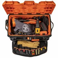 Klein 55473RTB 19 Pocket Telescoping Tradesman Pro Tool Master Rolling Tool Bag Tools & Equipment