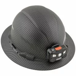 Klein 60346 Hard Hat Premium KARBN Non-Vented Full Brim Class E W/ Headlamp Tools & Equipment 20 Klein 60346 Hard Hat Premium KARBN Non-Vented Full Brim Class E W/ Headlamp Tools & Equipment