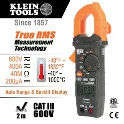 Tools & Equipment Klein CL320KIT Digital Clamp Meter Infrared/Probe Thermometer HVAC Kit