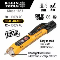 Tools & Equipment Klein CL320KIT Digital Clamp Meter Infrared/Probe Thermometer HVAC Kit 17 Tools & Equipment Klein CL320KIT Digital Clamp Meter Infrared/Probe Thermometer HVAC Kit