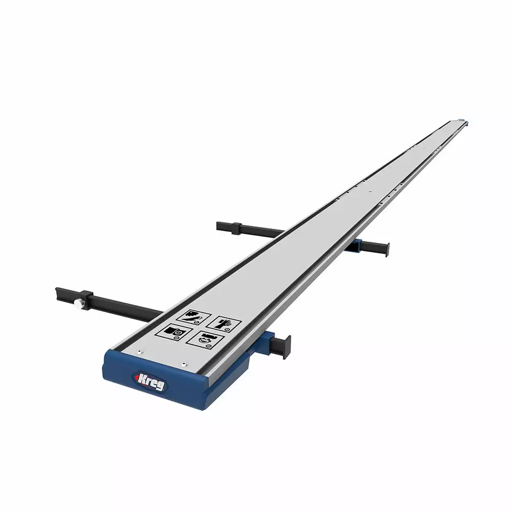 Kreg KMA4700 8' Straight Edge Guide XL Rails W/ Adjustable Gripmaxx Clamp 5 Kreg KMA4700 8' Straight Edge Guide XL Rails W/ Adjustable Gripmaxx Clamp