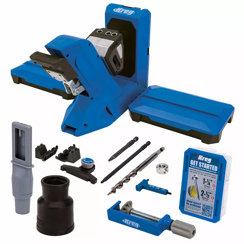 Kreg KPHJ720PRO 720 Pro Automaxx Pocket Hole Jig Kit W/ Gripmaxx Tools & Equipment 3 Kreg KPHJ720PRO 720 Pro Automaxx Pocket Hole Jig Kit W/ Gripmaxx Tools & Equipment