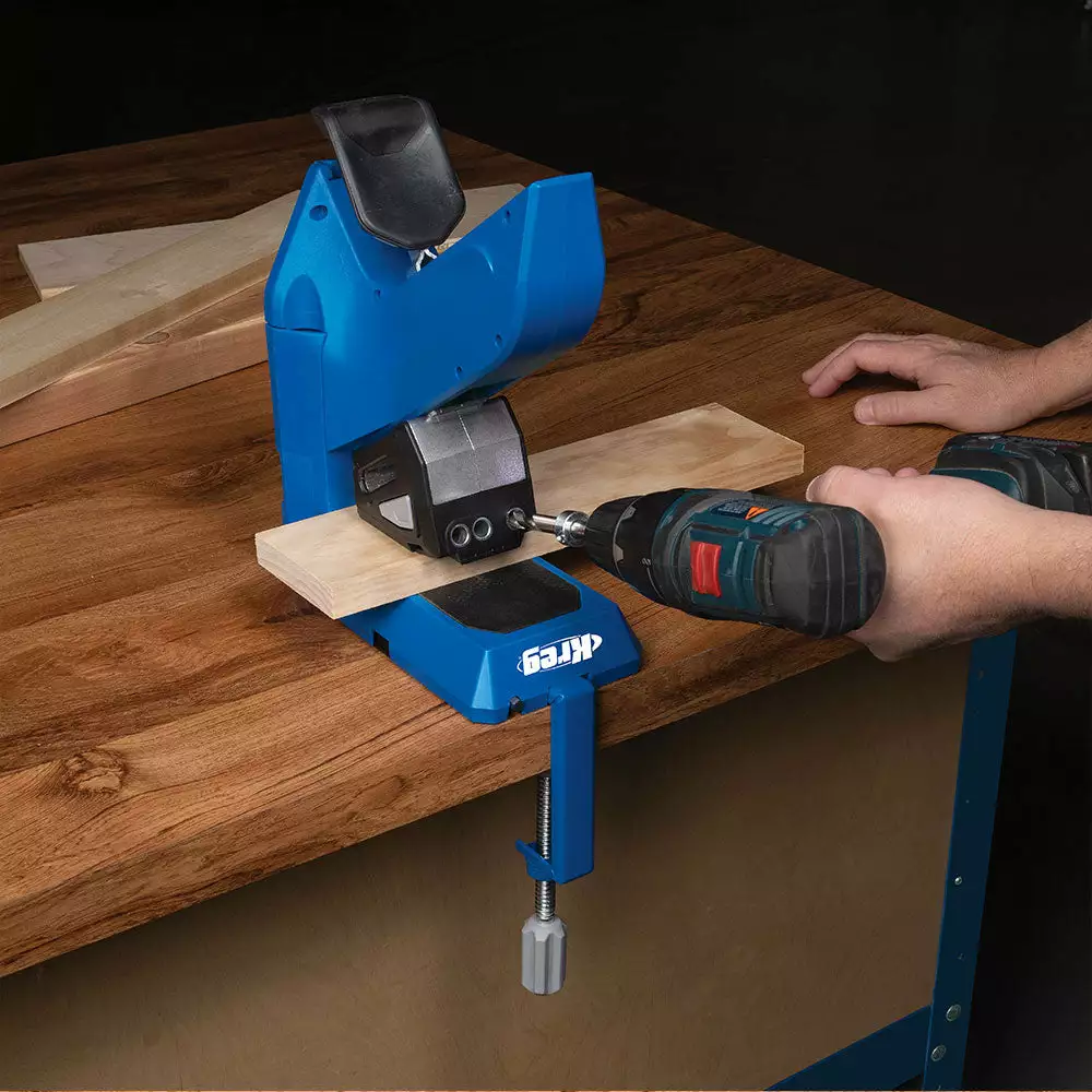 Kreg KPHJ720PRO 720 Pro Automaxx Pocket Hole Jig Kit W/ Gripmaxx Tools & Equipment 14 Kreg KPHJ720PRO 720 Pro Automaxx Pocket Hole Jig Kit W/ Gripmaxx Tools & Equipment