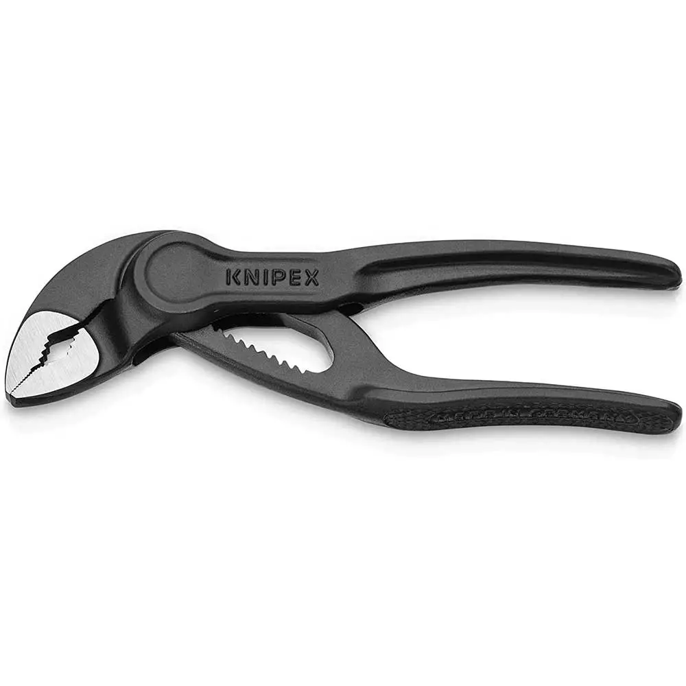 Knipex 87 00 100 4'' Cobra XS Slim Long Lasting Non Coated Grip Pliers 3 Knipex 87 00 100 4'' Cobra XS Slim Long Lasting Non Coated Grip Pliers