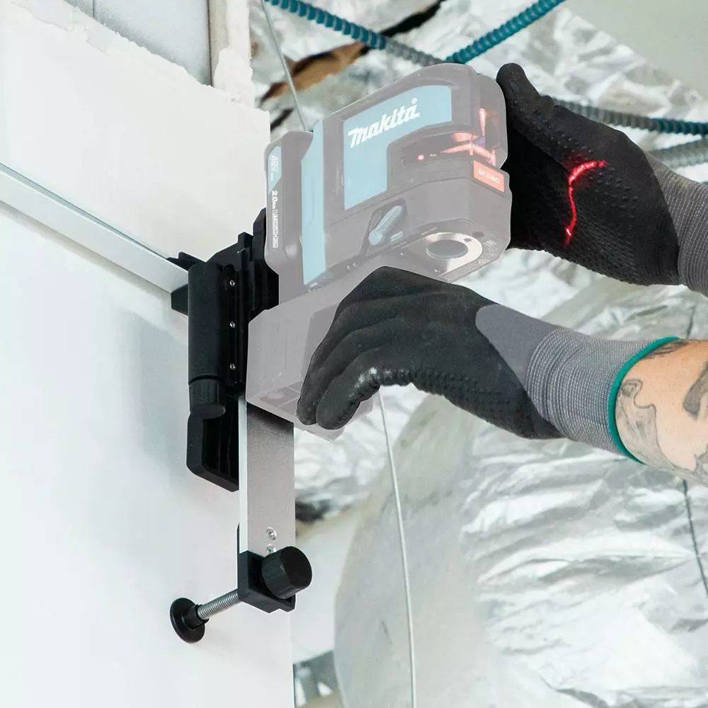 Tools & Equipment Makita LE00870137 3-7/8 Inch Multi-Purpose Adjustable Wall/Ceiling Mount Bracket 5 Tools & Equipment Makita LE00870137 3-7/8 Inch Multi-Purpose Adjustable Wall/Ceiling Mount Bracket