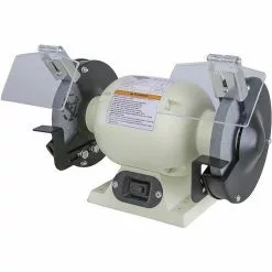 Shop Fox M1051 6" Bench Grinder 1/3Hp, 110V, Single-Phase, 3450 Rpm Tools & Equipment