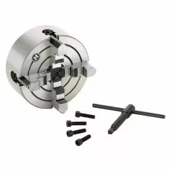 Tools & Equipment Shop Fox M1061 6 Inch 1.5 Inch Bore 4 Jaw Independent Jaw Lathe Chuck