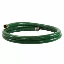 Multiquip HSQ320 3-Inch Diameter 20-Foot Quick Connect Coupler PVC Suction Hose