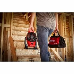 Milwaukee 0820-20 M12 12V Cordless Li-Ion Mounting Fan - Bare Tool Tools & Equipment