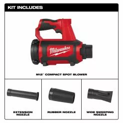 Lawn & Outdoor Power Milwaukee 0852-20 M12 Cordless Lithium-Ion Variable Speed Compact Spot Blower