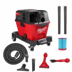 Tools & Equipment Milwaukee 0910-20U M18 FUEL 6 Gallon Wet/Dry Vacuum W/ AIR-TIP Brush/Nozzle Kit