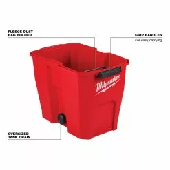Tools & Equipment Milwaukee 0932-20 12 Gallon Wet/Dry Vacuum Tank