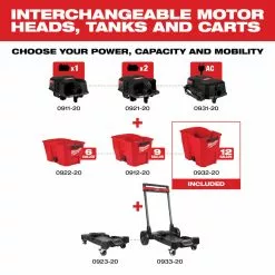 Tools & Equipment Milwaukee 0932-20 12 Gallon Wet/Dry Vacuum Tank 13 Tools & Equipment Milwaukee 0932-20 12 Gallon Wet/Dry Vacuum Tank