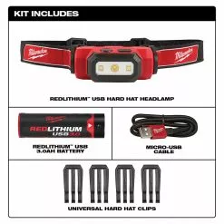 Tools & Equipment Milwaukee 2111-21 475-Lumen 7-Position Multi-Pattern Compact Headlamp Kit