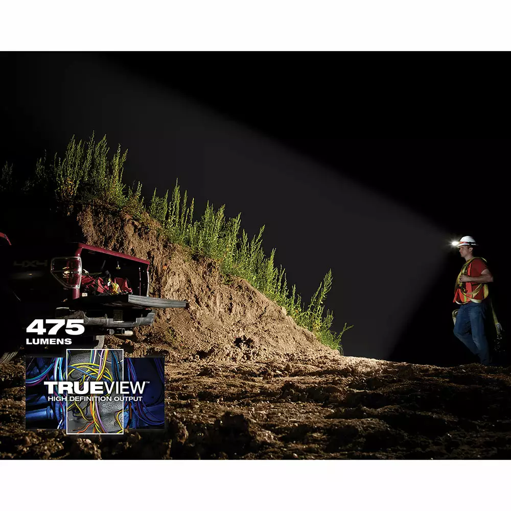 Tools & Equipment Milwaukee 2111-21 475-Lumen 7-Position Multi-Pattern Compact Headlamp Kit 7 Tools & Equipment Milwaukee 2111-21 475-Lumen 7-Position Multi-Pattern Compact Headlamp Kit