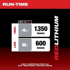 Tools & Equipment Milwaukee 2125-20 M12 12V 1,350-Lumen LED Underhood Light - Bare Tool 15 Tools & Equipment Milwaukee 2125-20 M12 12V 1,350-Lumen LED Underhood Light - Bare Tool