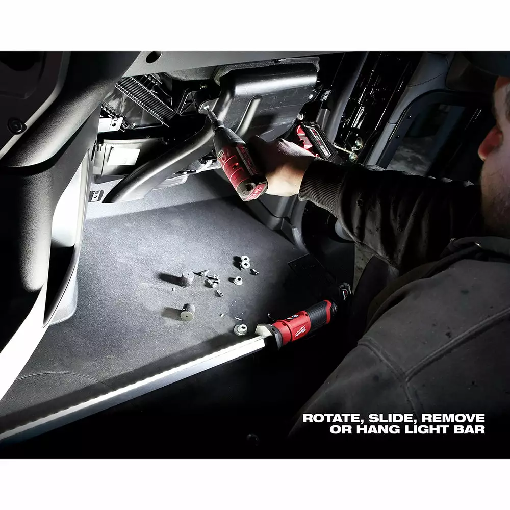 Tools & Equipment Milwaukee 2125-20 M12 12V 1,350-Lumen LED Underhood Light - Bare Tool 8 Tools & Equipment Milwaukee 2125-20 M12 12V 1,350-Lumen LED Underhood Light - Bare Tool