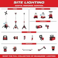 Tools & Equipment Milwaukee 2364-20 M12 12V Rover LED Cordless Compact Flood Light - Bare Tool 24 Tools & Equipment Milwaukee 2364-20 M12 12V Rover LED Cordless Compact Flood Light - Bare Tool