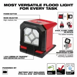 Milwaukee 2365-20 M18 FUEL 18V Rover Mounting Flood Light - Bare Tool Tools & Equipment 13 Milwaukee 2365-20 M18 FUEL 18V Rover Mounting Flood Light - Bare Tool Tools & Equipment