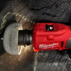 Milwaukee 2409-22 M12 FUEL 12V Brushless Li-Ion Low Speed Tire Buffer Kit Automotive