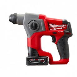 Milwaukee 2416-21XC M12 FUEL 12V 5/8-Inch 4.0Ah SDS-Plus Rotary Hammer Kit Tools & Equipment