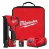 Milwaukee 2448-21 M12 12V Cordless Li-Ion Brushed Cable Stapler Kit Tools & Equipment