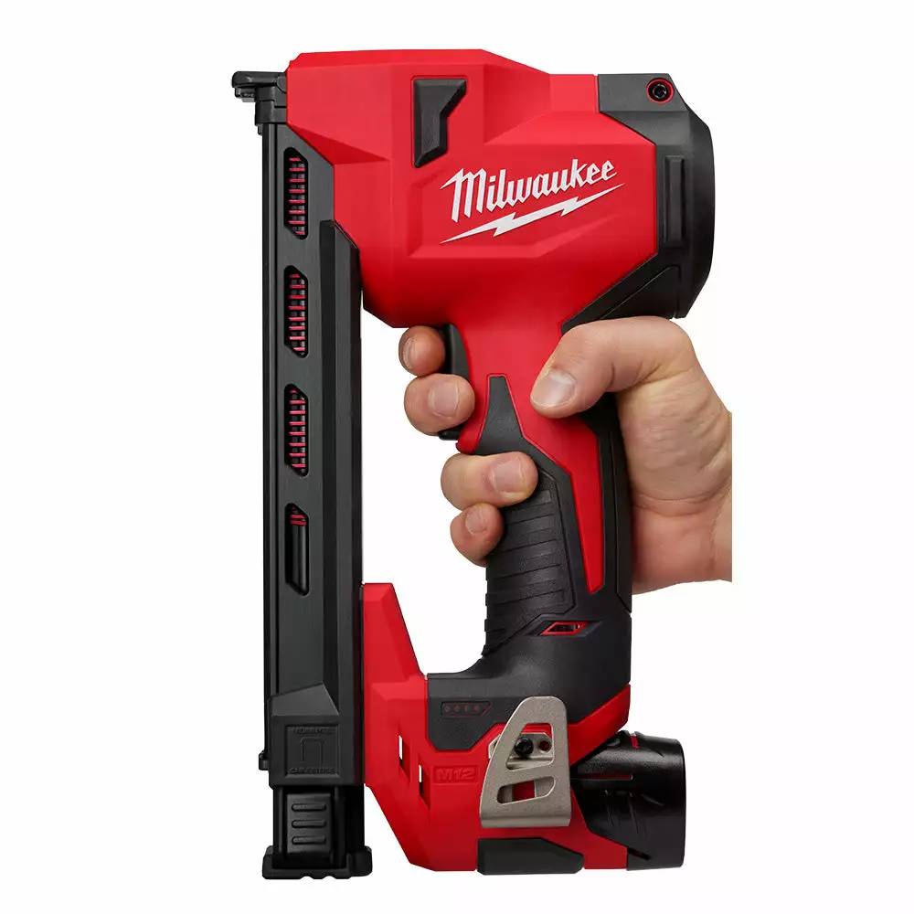 Milwaukee 2448-21 M12 12V Cordless Li-Ion Brushed Cable Stapler Kit Tools & Equipment 11 Milwaukee 2448-21 M12 12V Cordless Li-Ion Brushed Cable Stapler Kit Tools & Equipment