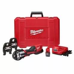 Tools & Equipment Milwaukee 2473-22 M12 12V Force Logic Press Tool Kit