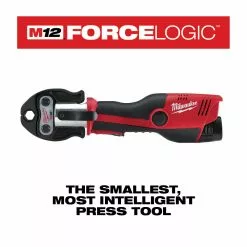 Tools & Equipment Milwaukee 2473-22 M12 12V Force Logic Press Tool Kit