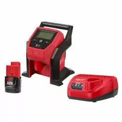 Milwaukee 2475-21CP M12 12V Lithium-Ion Cordless Compact Digital Inflator Kit
